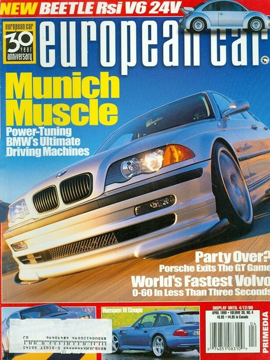 European Car Apr April 1999 