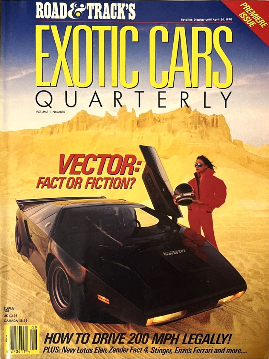 Exotic Cars Quarterly Spring 1990