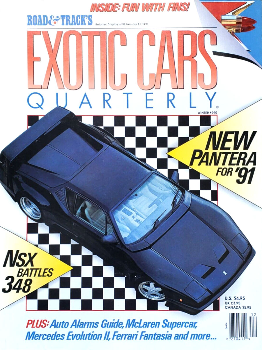 Exotic Cars Quarterly Winter 1990