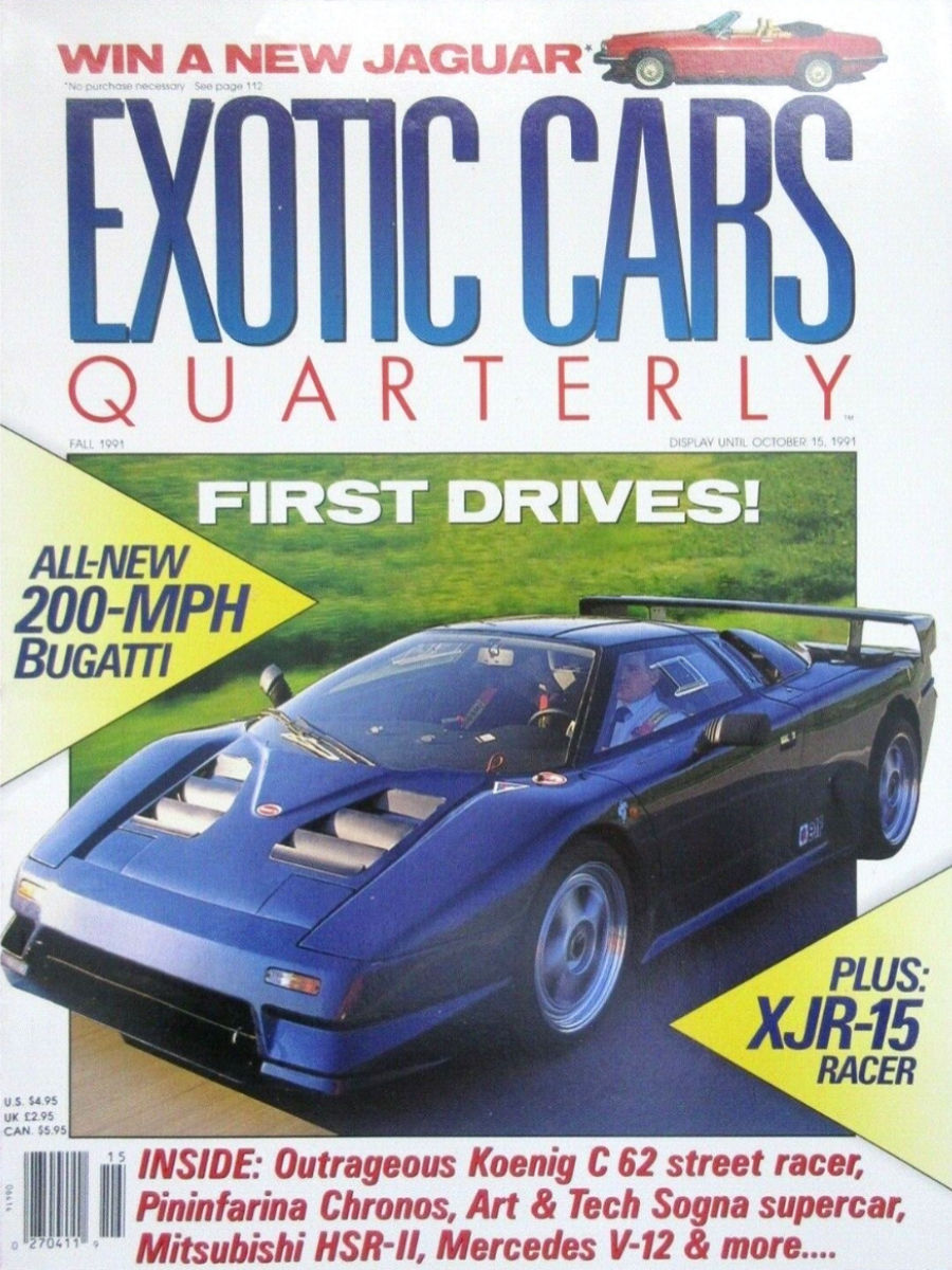 Exotic Cars Quarterly Fall 1991