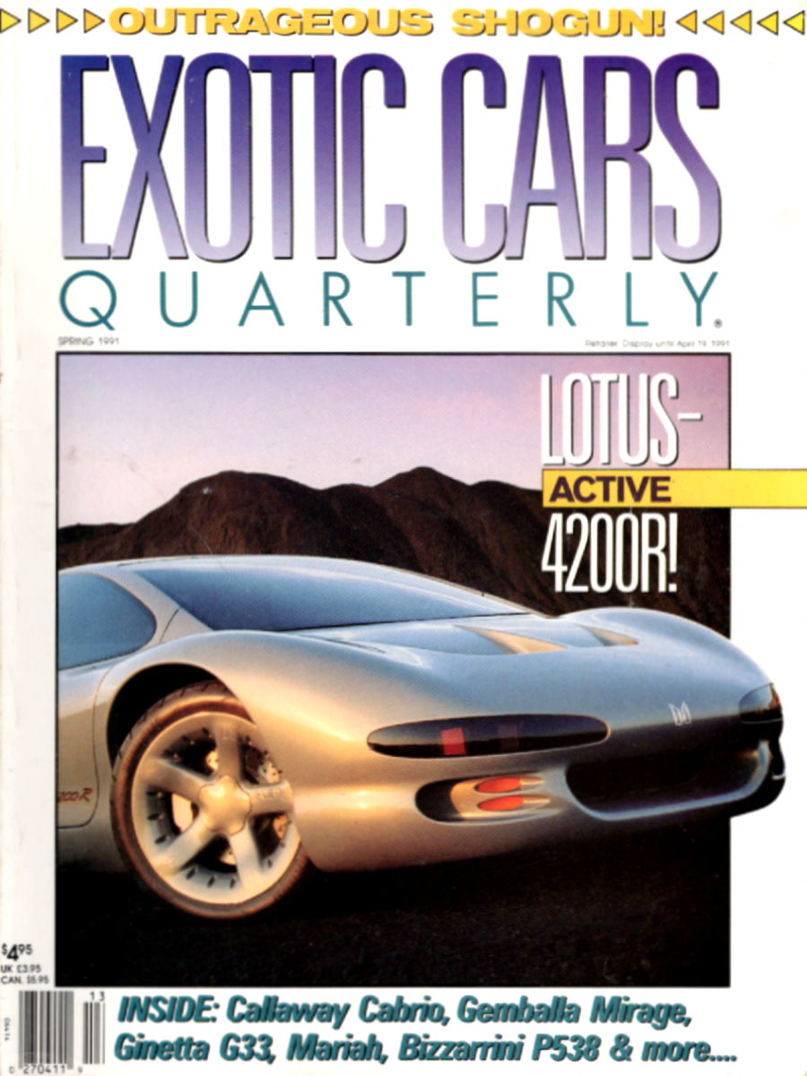 Exotic Cars Quarterly Spring 1991