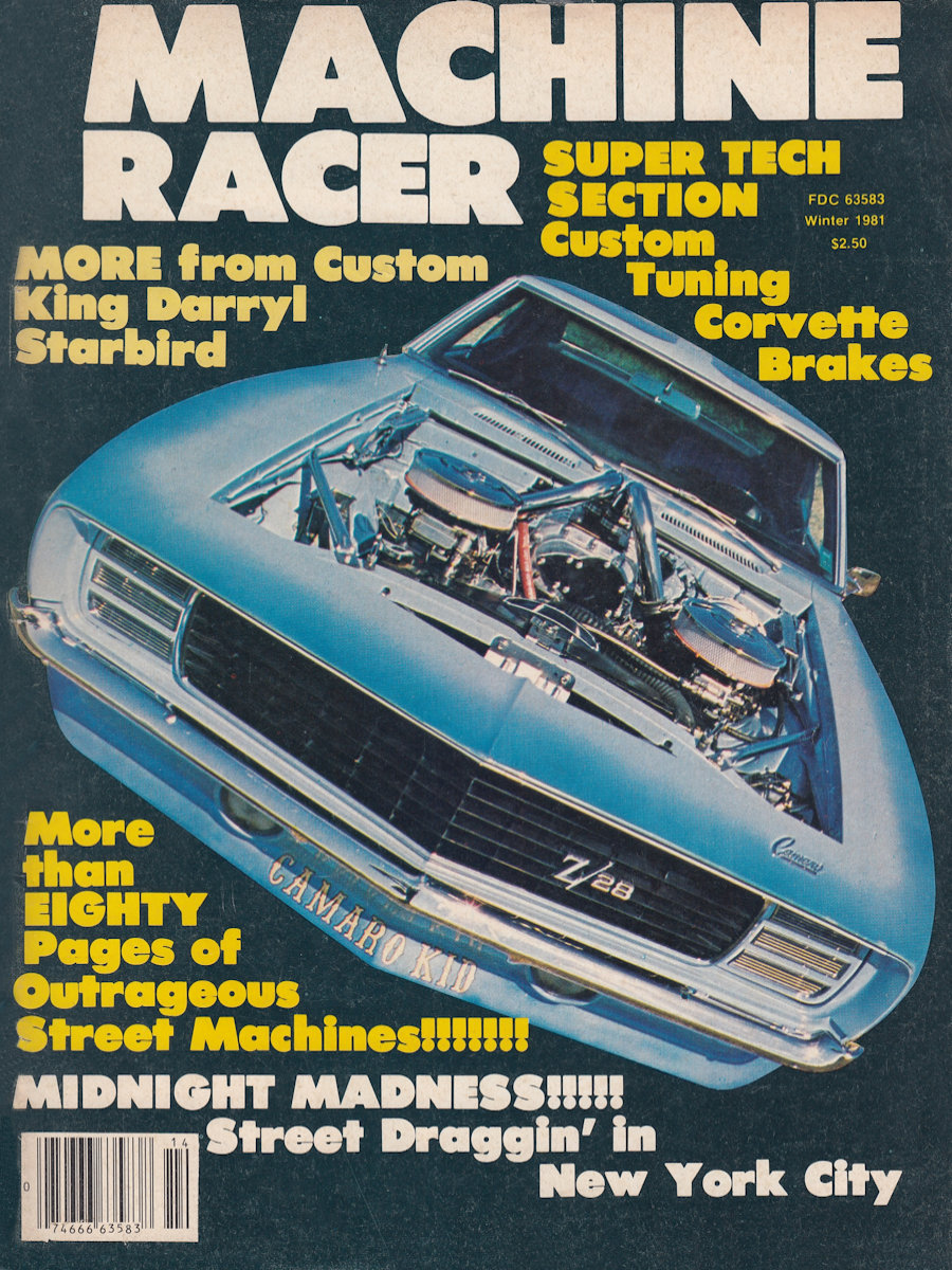 Winter 1981 Machine Racer