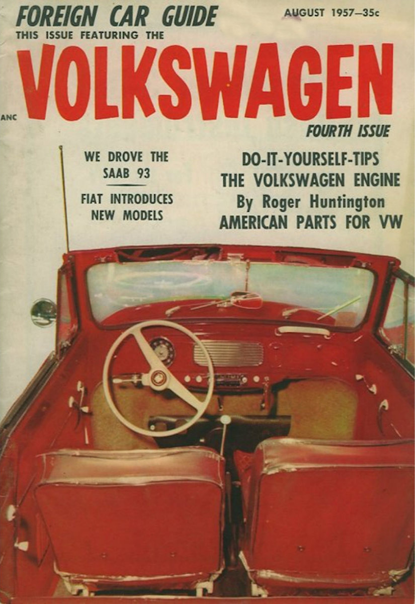 Foreign Car Guide Aug August 1957 