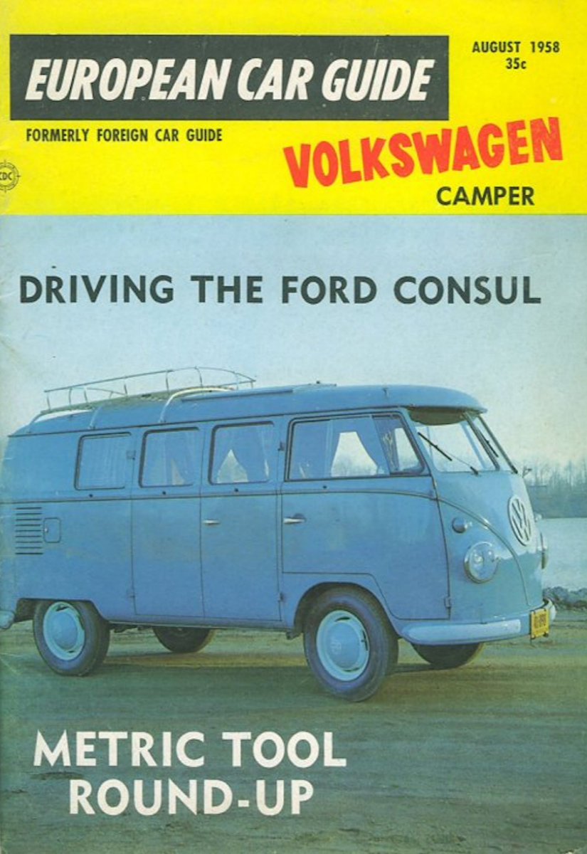 Foreign Car Guide Aug August 1958 