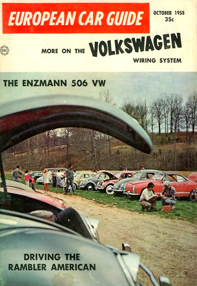 Foreign Car Guide Oct October 1958 