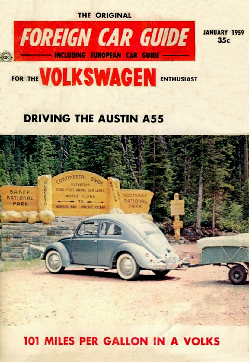 Foreign Car Guide Jan January 1959 