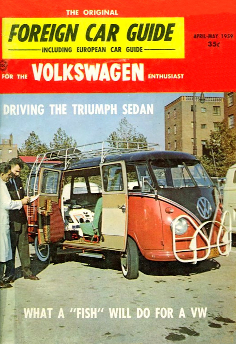Foreign Car Guide Apr April May 1959 