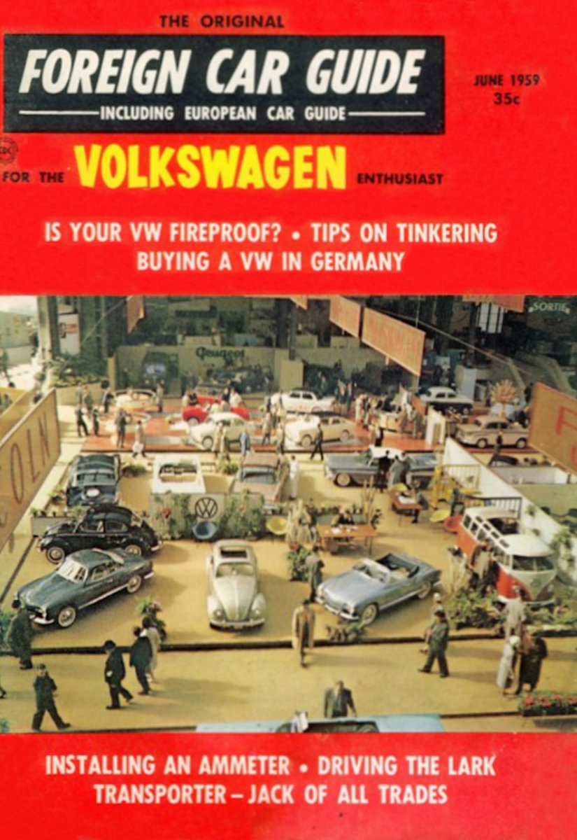 Foreign Car Guide June 1959 