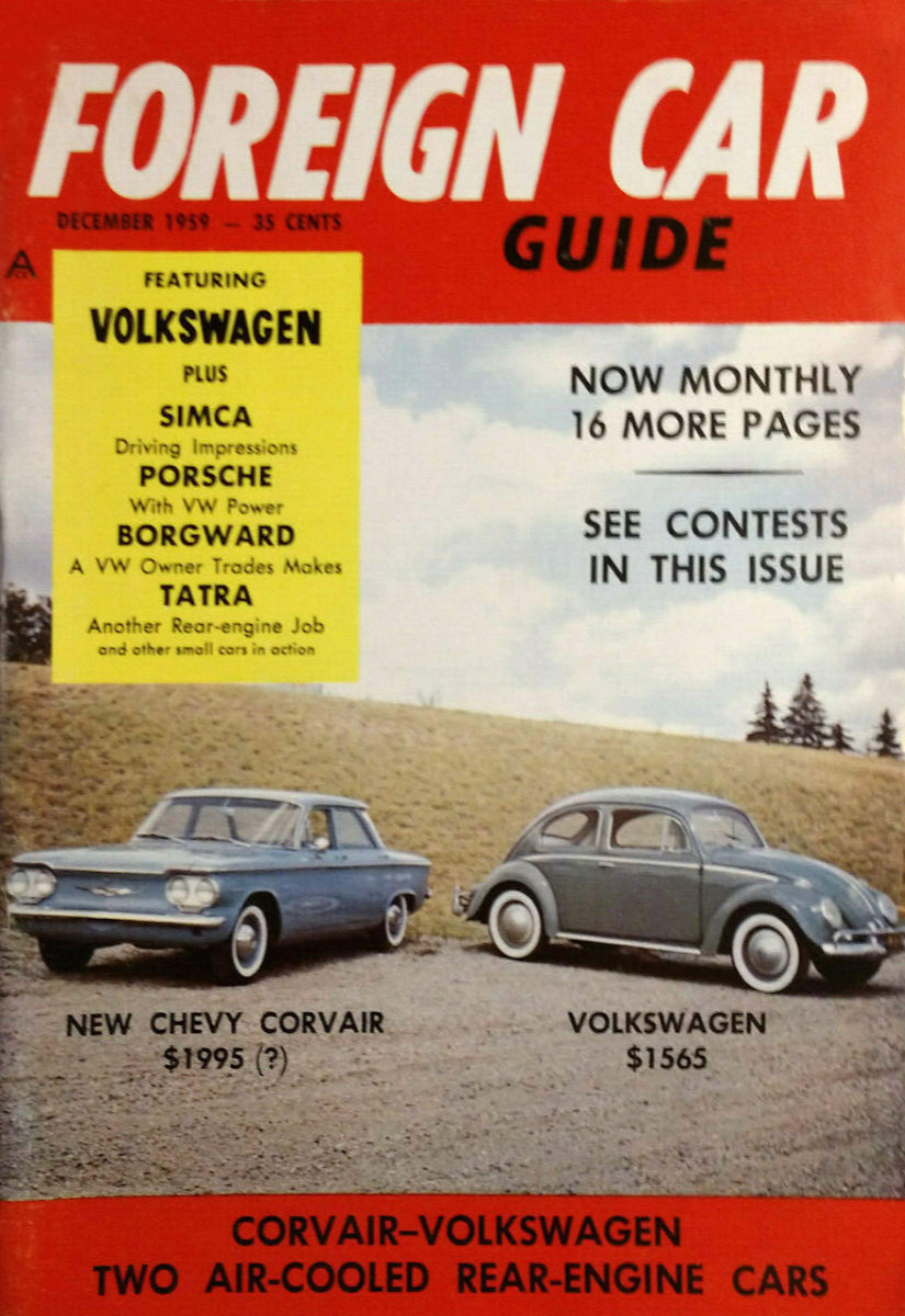Foreign Car Guide Dec December 1959 