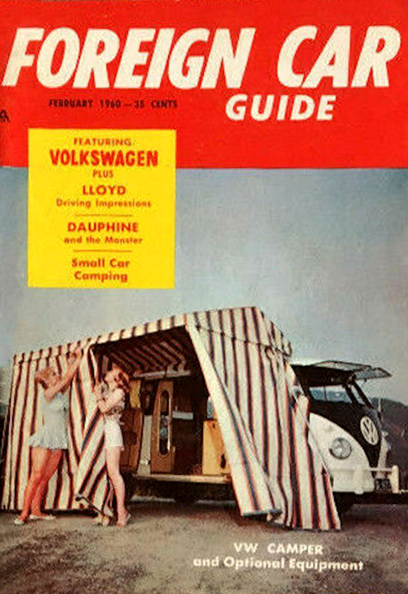 Foreign Car Guide Feb February 1960 