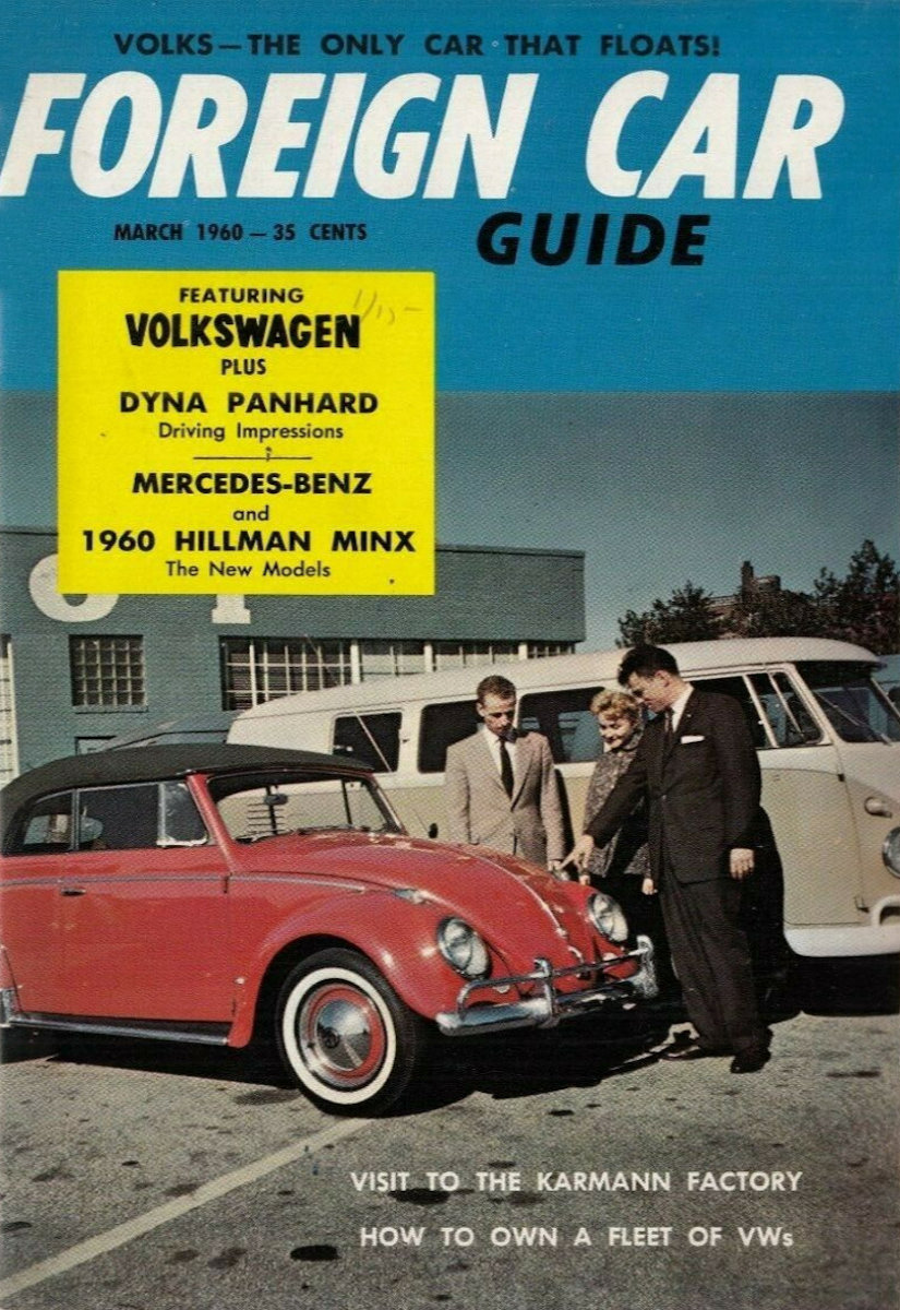 Foreign Car Guide Mar March 1960 