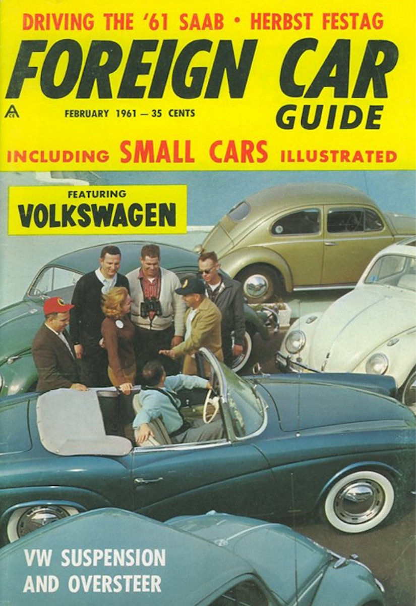 Foreign Car Guide Feb February 1961 