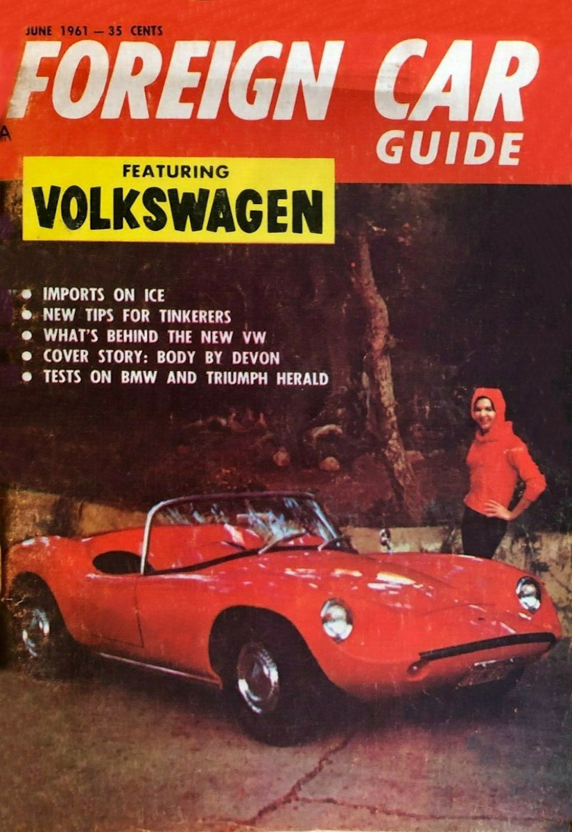 Foreign Car Guide June 1961 