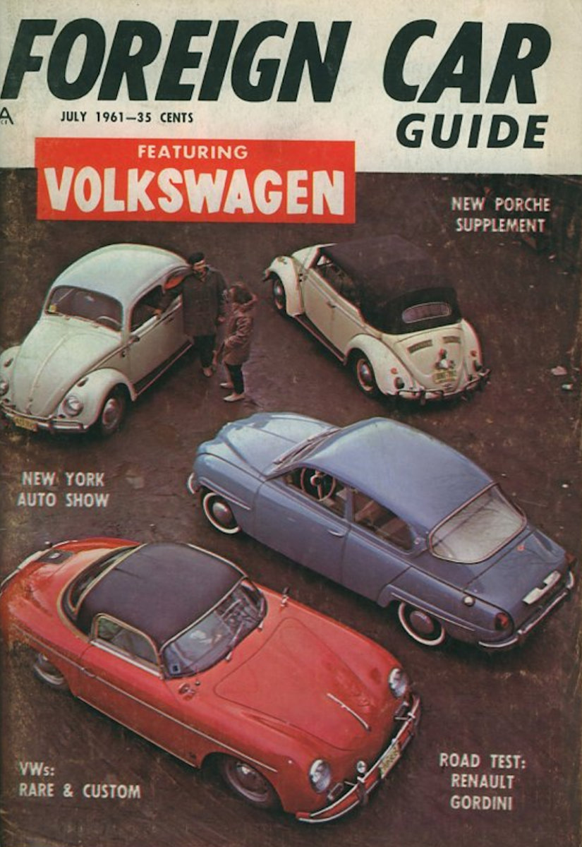 Foreign Car Guide July 1961 