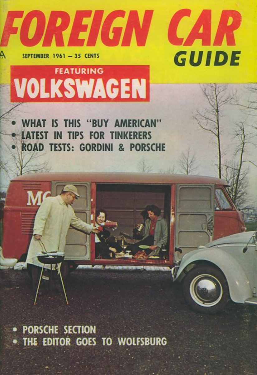 Foreign Car Guide Sept September 1961 