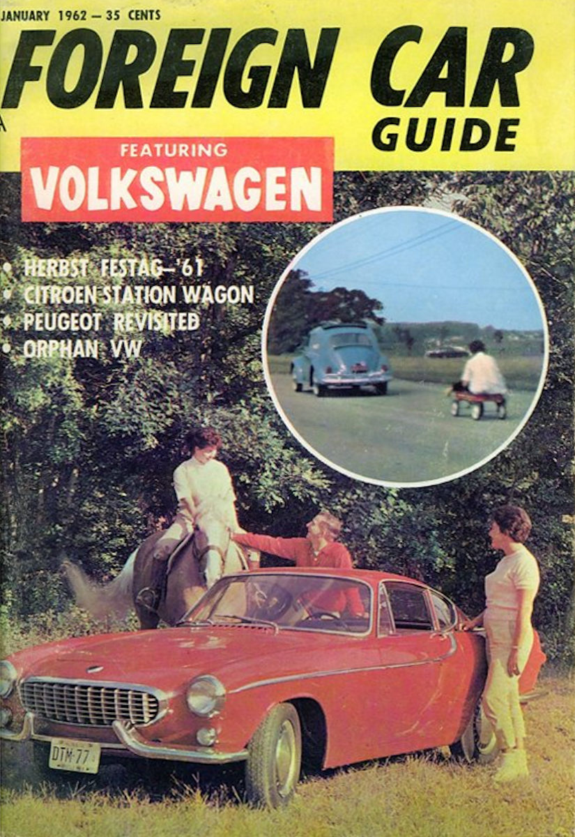 Foreign Car Guide Jan January 1962 