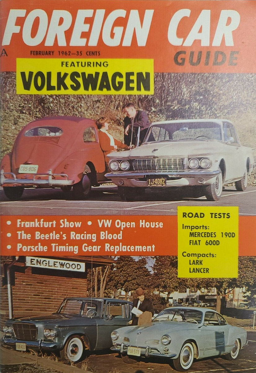 Foreign Car Guide Feb February 1962 