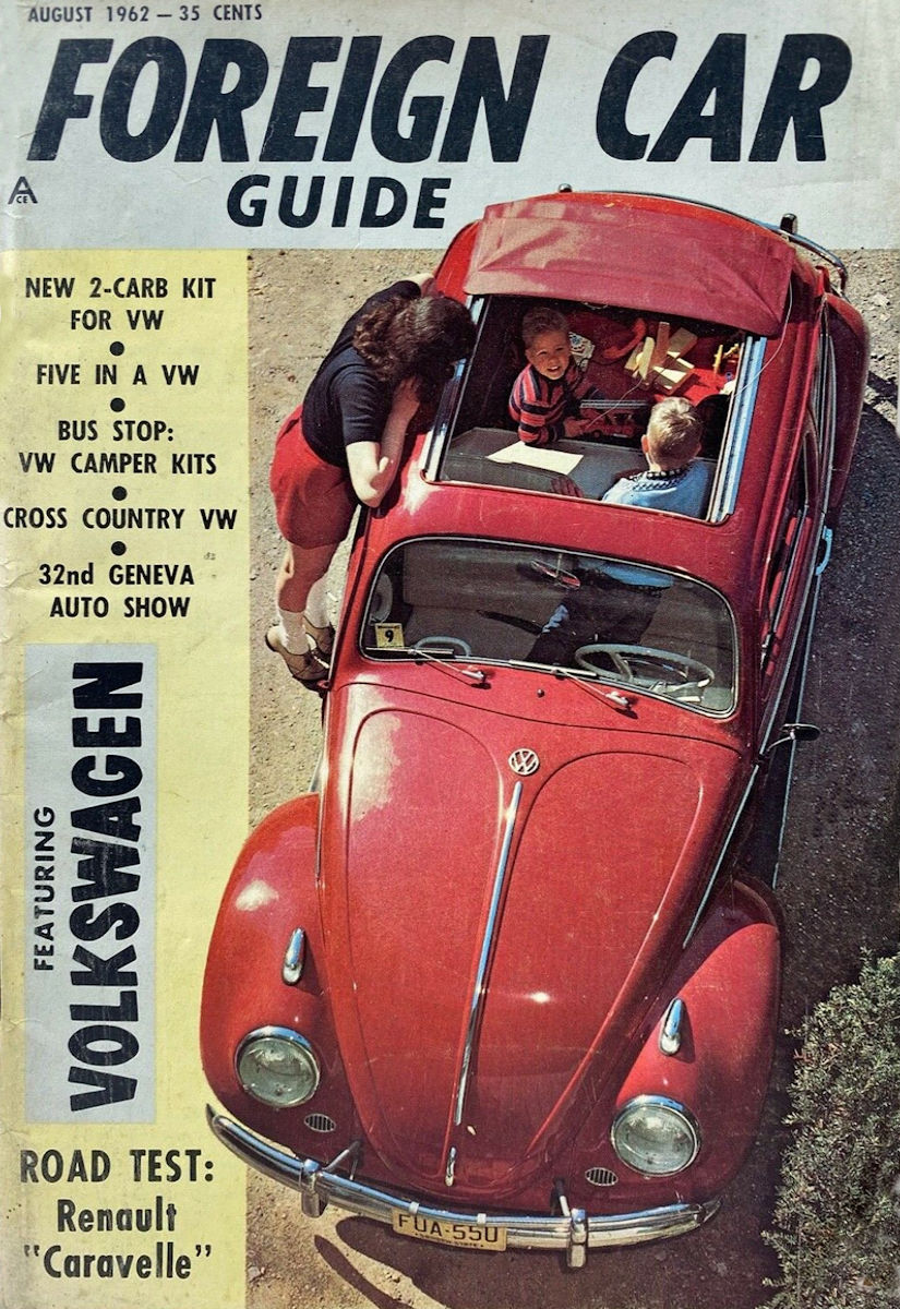 Foreign Car Guide Aug August 1962 