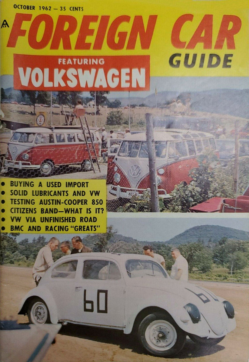 Foreign Car Guide Oct October 1962 
