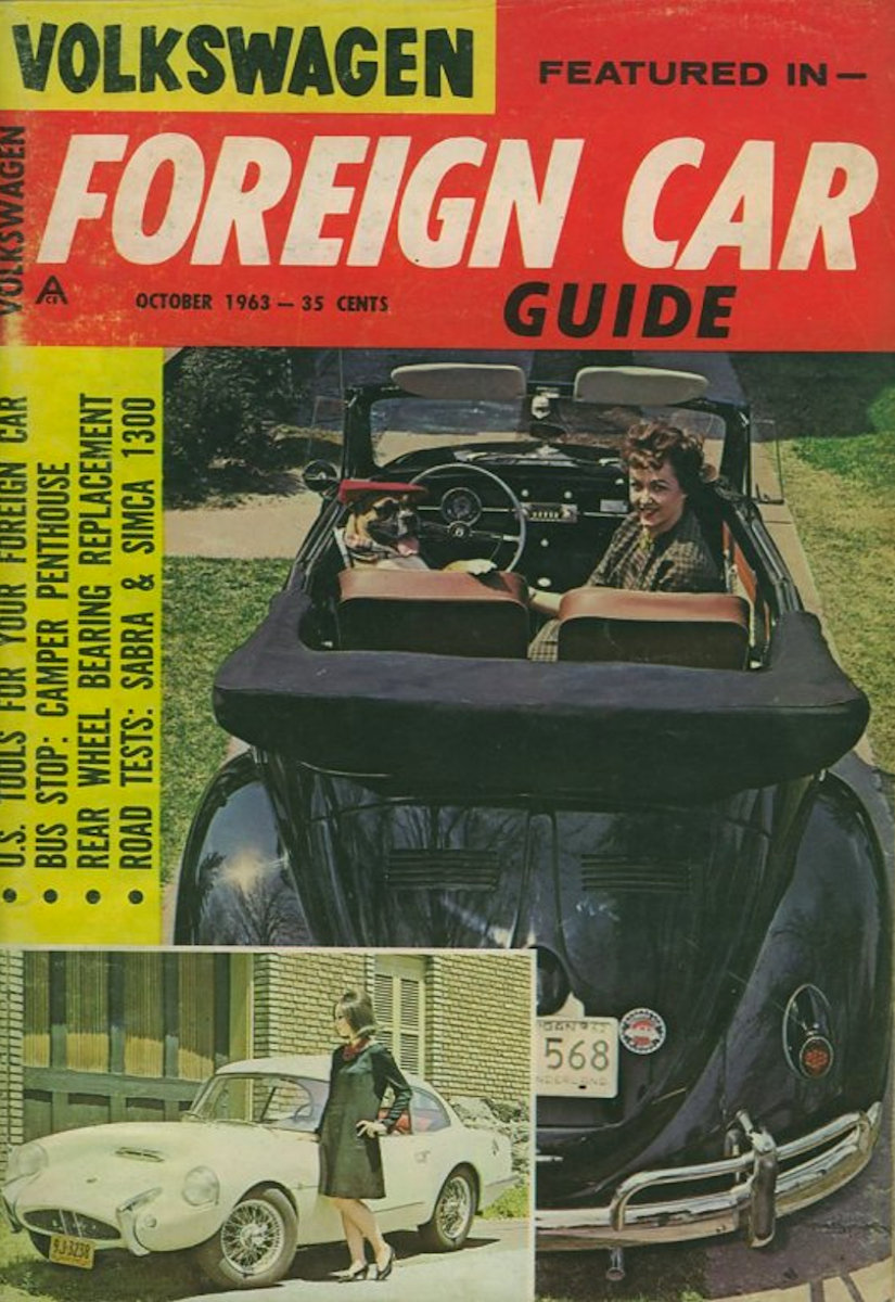 Foreign Car Guide Oct October 1963 