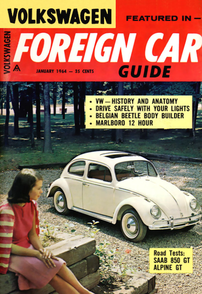 Foreign Car Guide Jan January 1964 