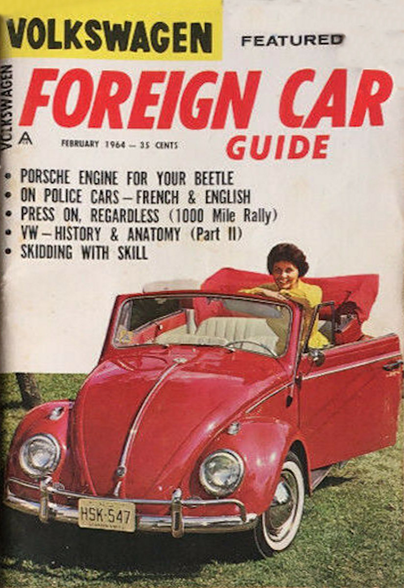Foreign Car Guide Feb February 1964 