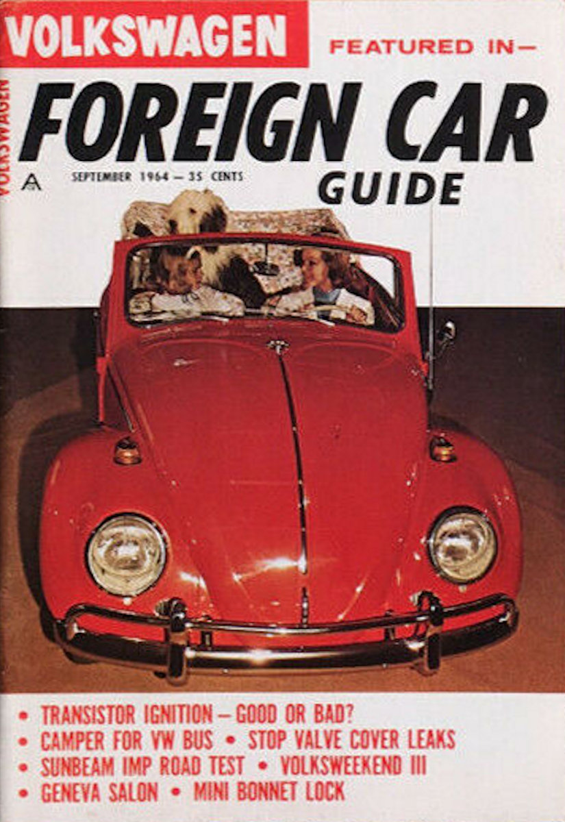 Foreign Car Guide Sept September 1964 