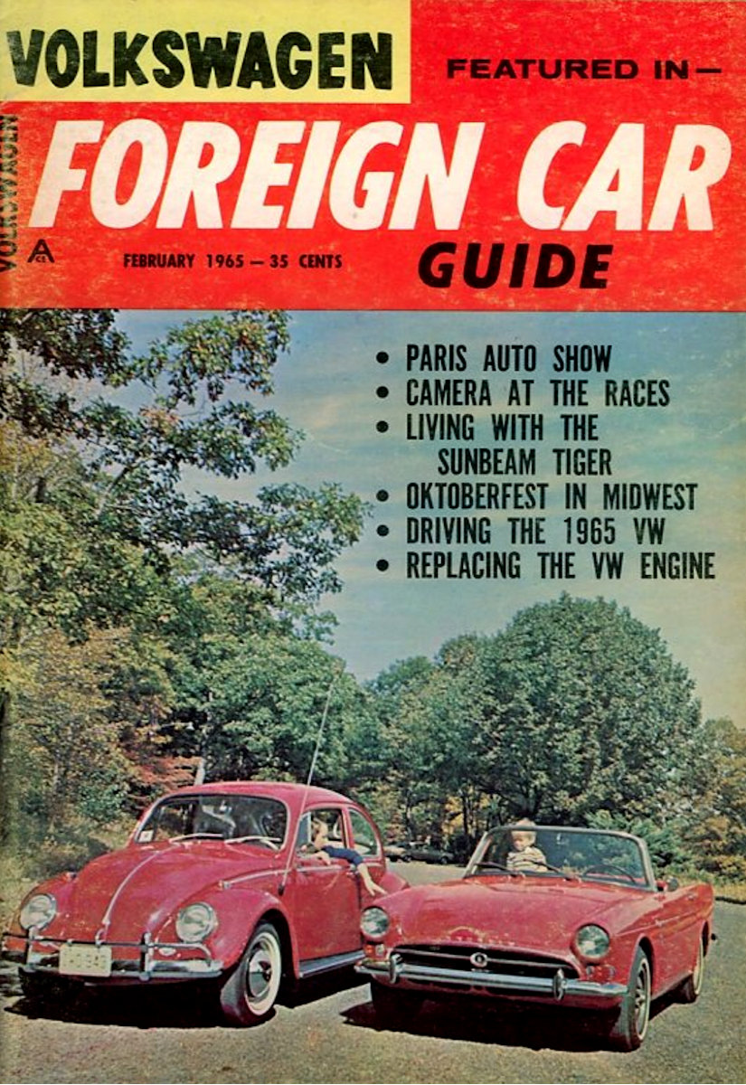 Foreign Car Guide Feb February 1965 