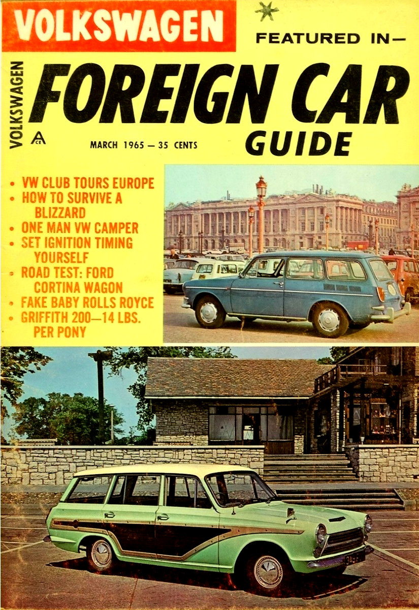 Foreign Car Guide Mar March 1965 