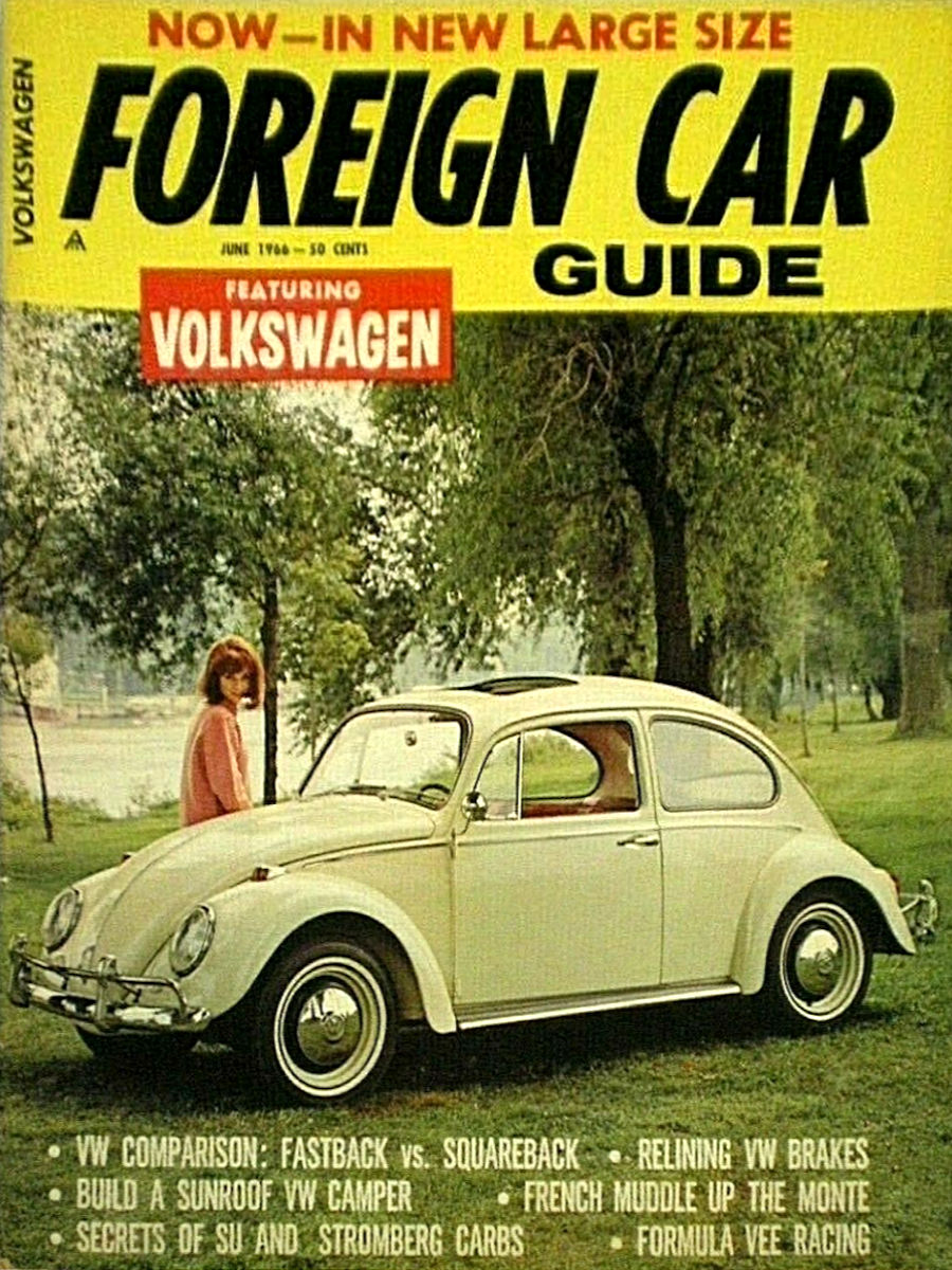 Foreign Car Guide June 1966 