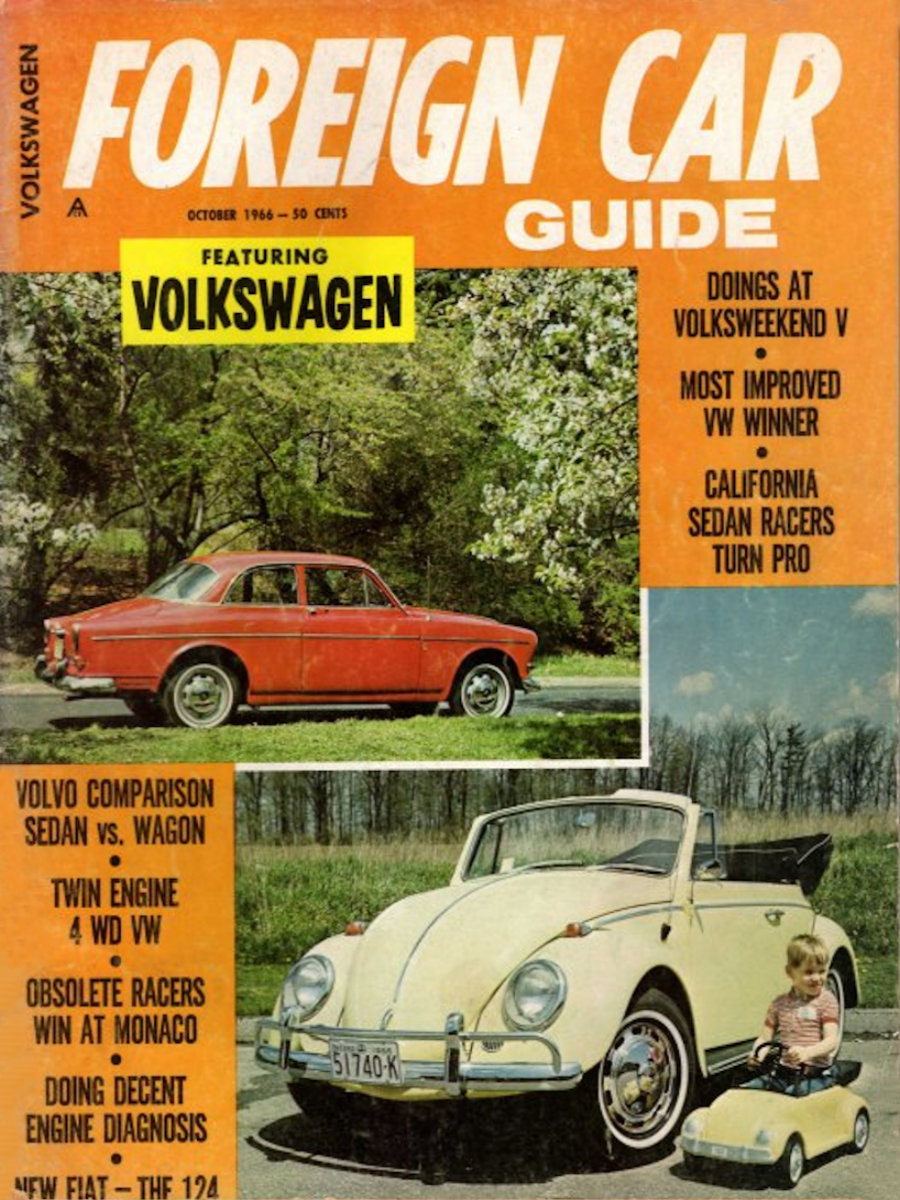 Foreign Car Guide Oct October 1966 