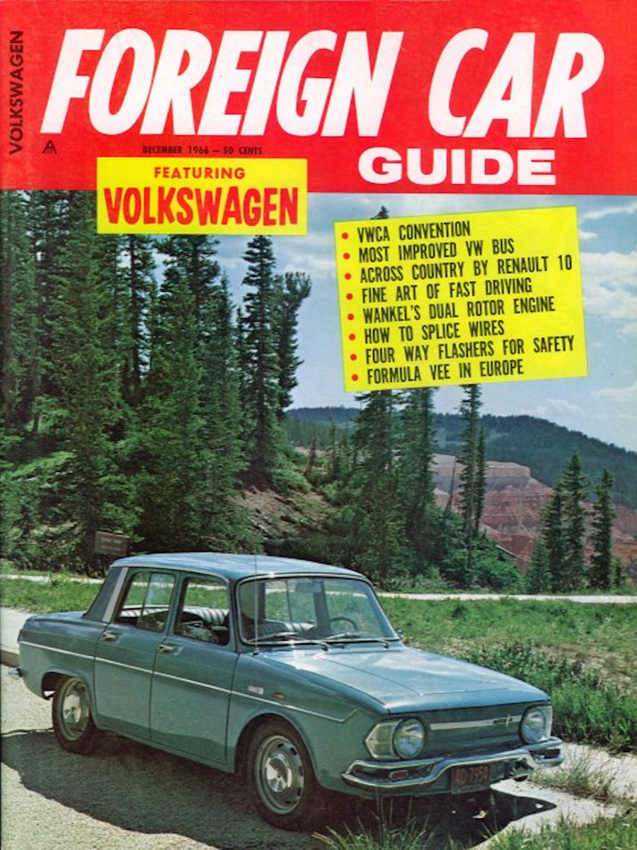 Foreign Car Guide Dec December 1966 
