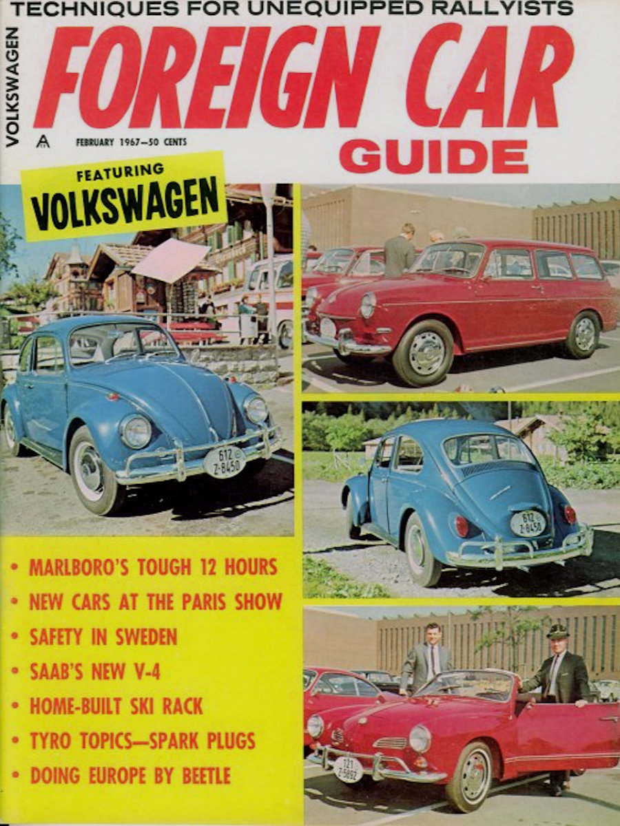 Foreign Car Guide Feb February 1967 