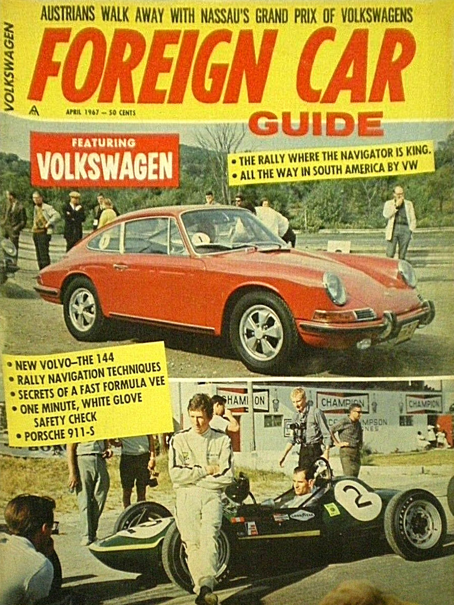 Foreign Car Guide Apr April 1967 
