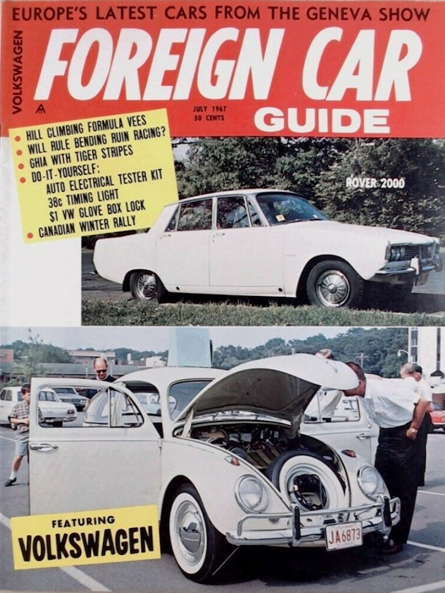 Foreign Car Guide July 1967 