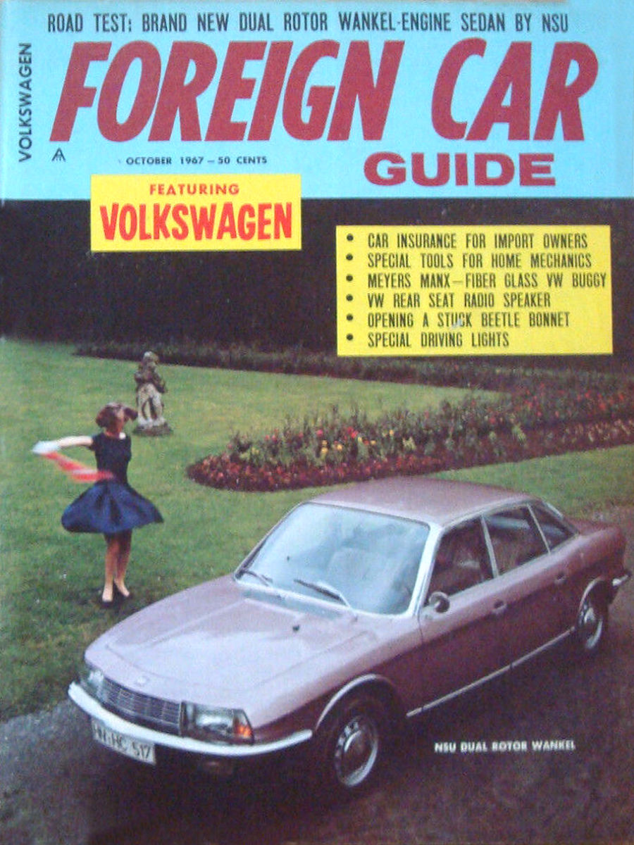Foreign Car Guide Oct October 1967 