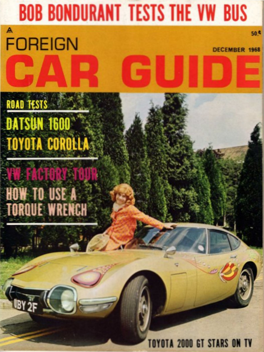 Foreign Car Guide Dec December 1968 