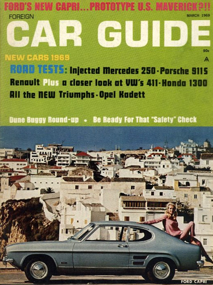 Foreign Car Guide Mar March 1969 