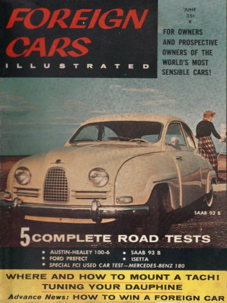 Foreign Cars Illustrated June 1958