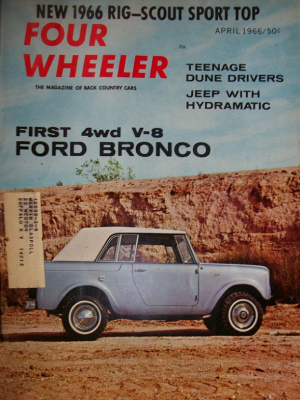 Four Wheeler Apr April 1966 
