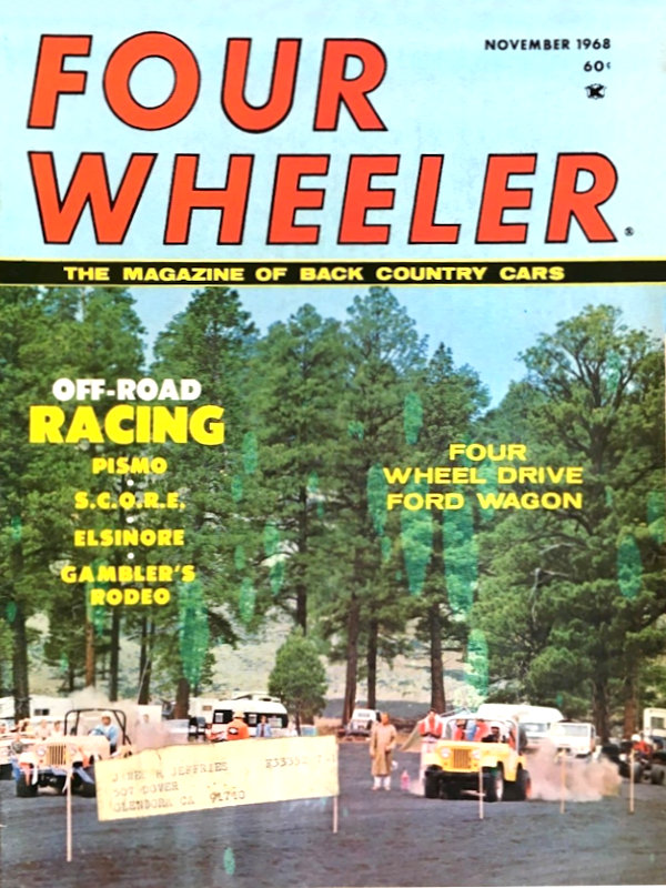 Four Wheeler Nov November 1968 