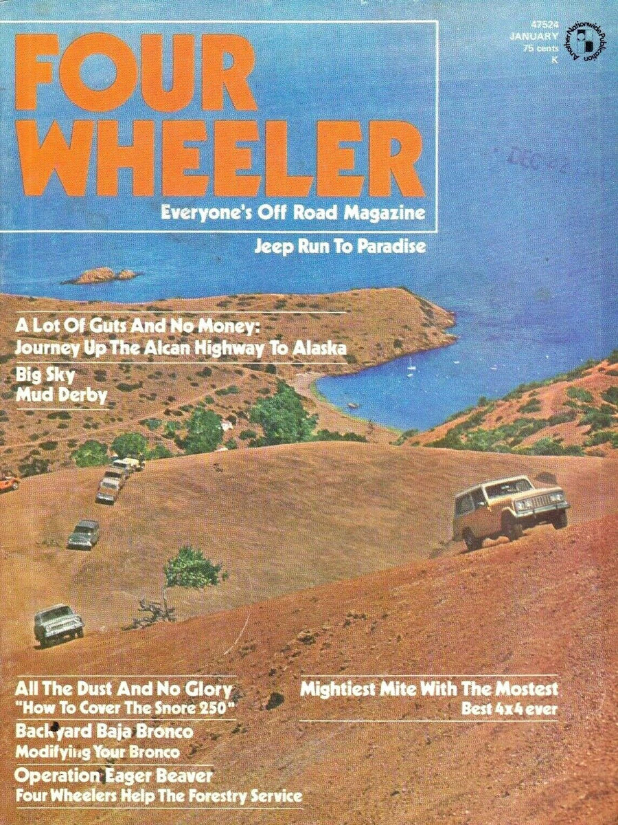 Four Wheeler Jan January 1972 
