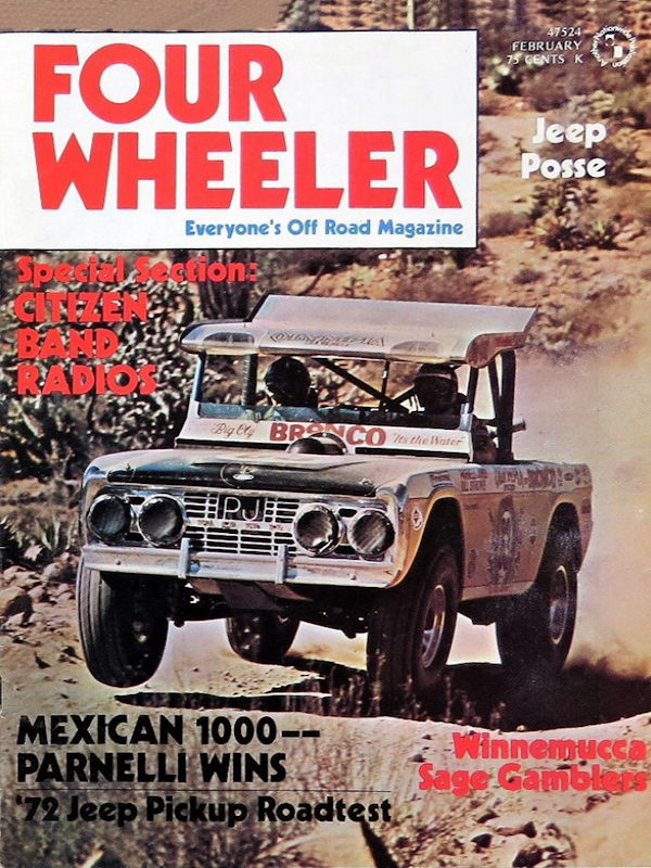 Four Wheeler Feb February 1972 