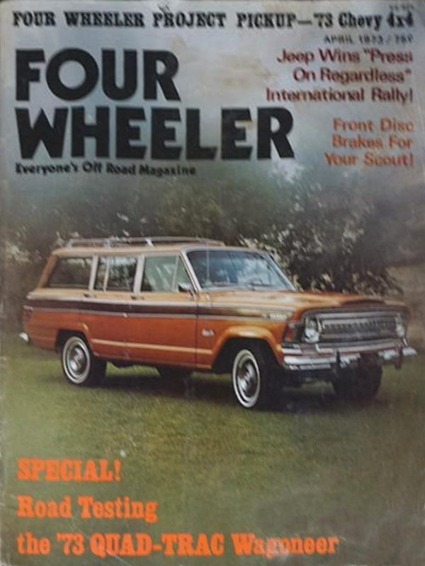 Four Wheeler Apr April 1973 