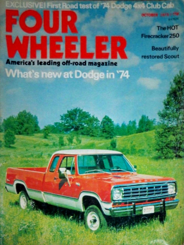 Four Wheeler Oct October 1973 