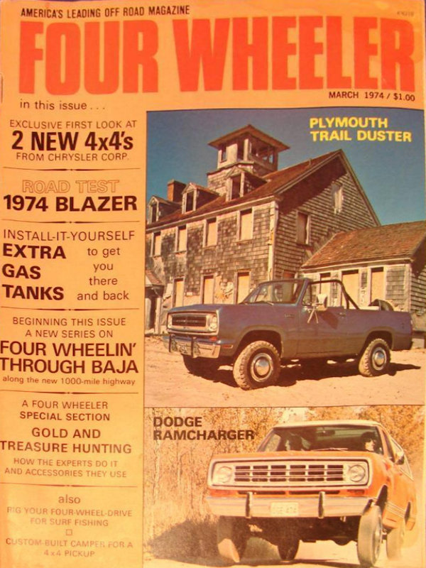 Four Wheeler Mar March 1974 