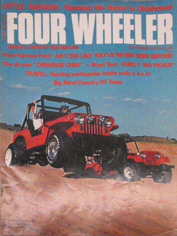 Four Wheeler Sept September 1975 