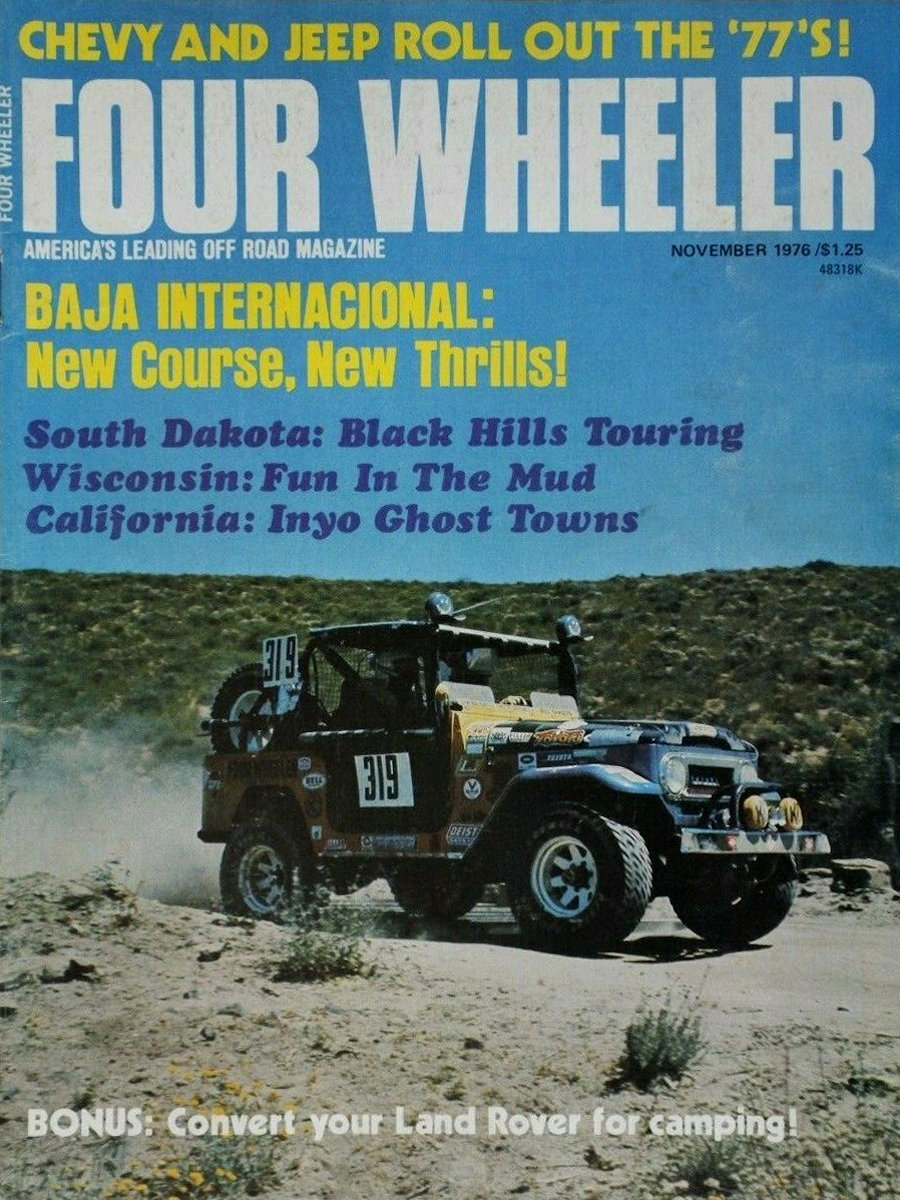Four Wheeler Nov November 1976 