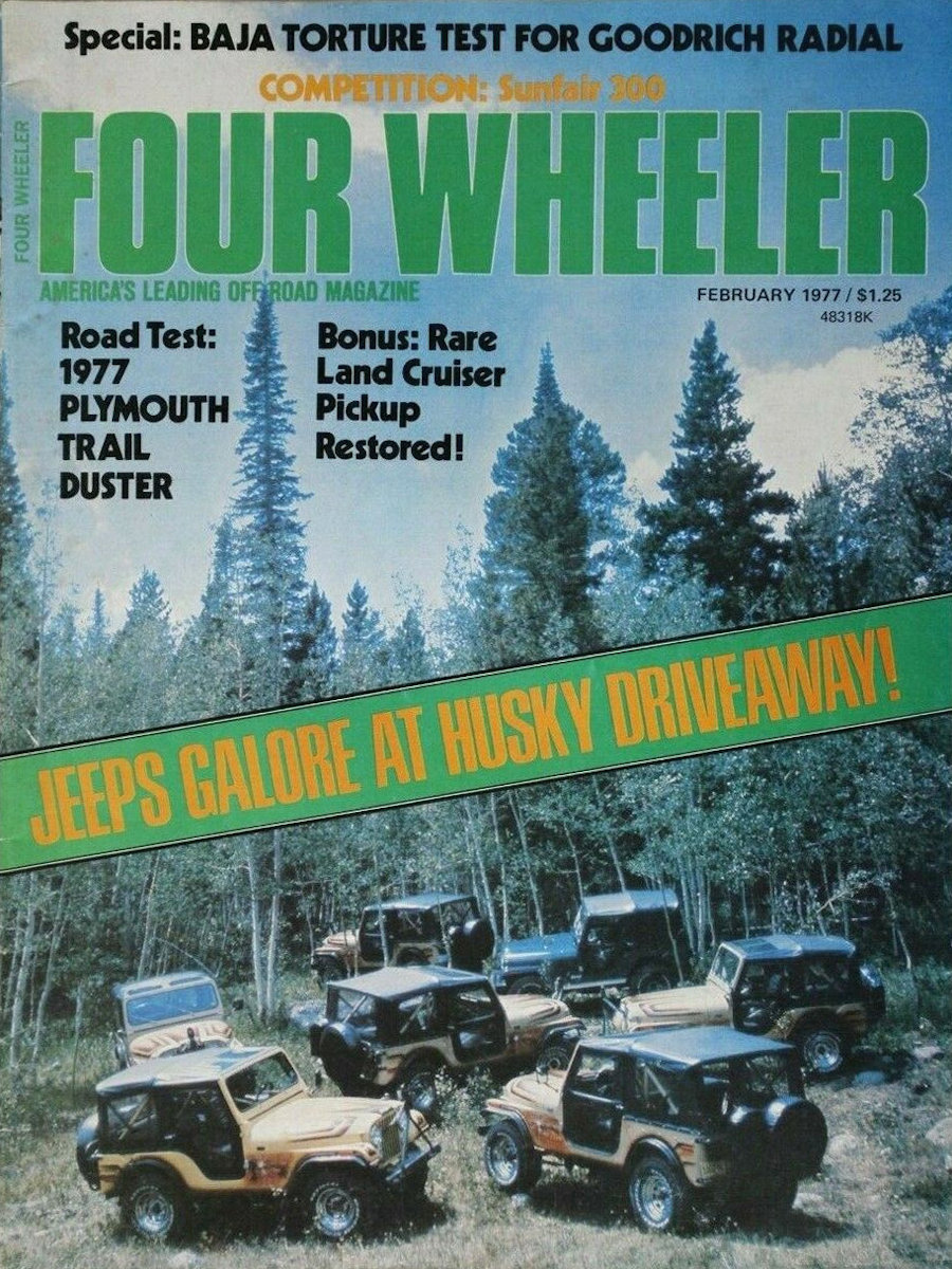 Four Wheeler Feb February 1977 