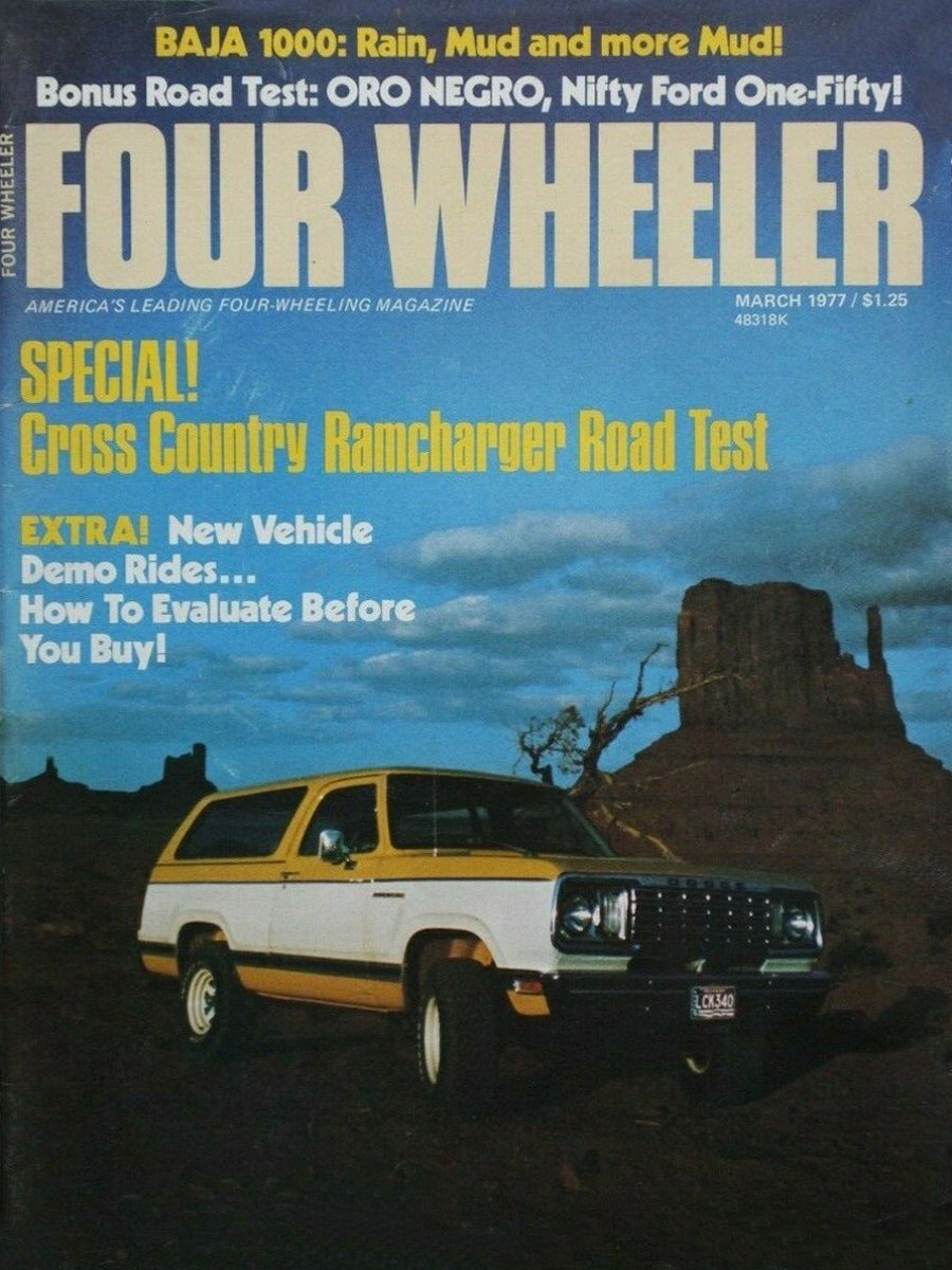 Four Wheeler Mar March 1977 